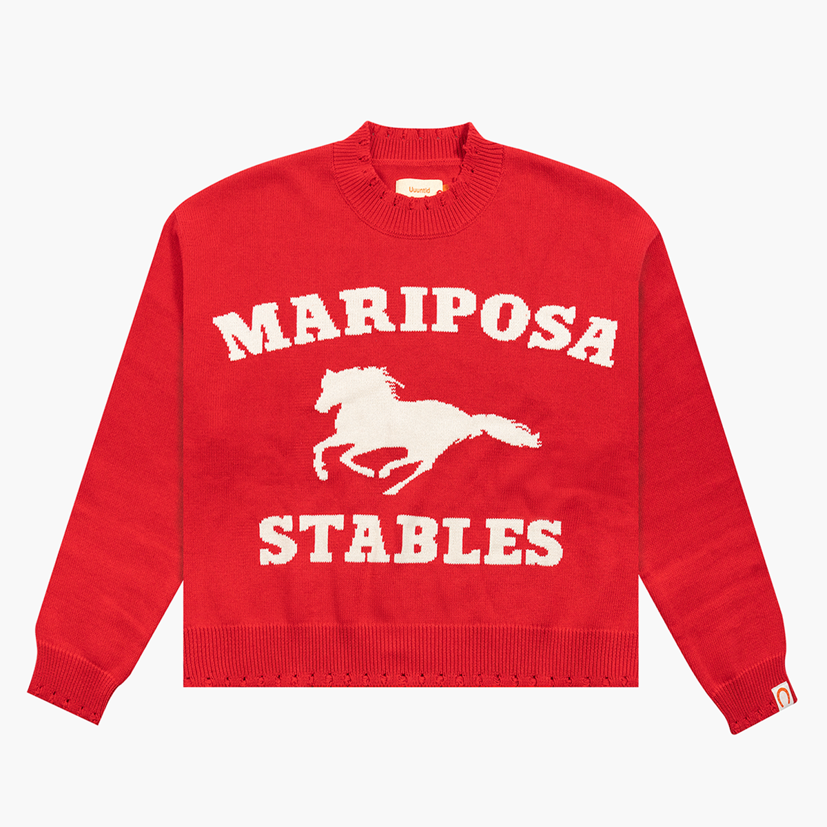 Mariposa Red Stables Knit boxy fit
