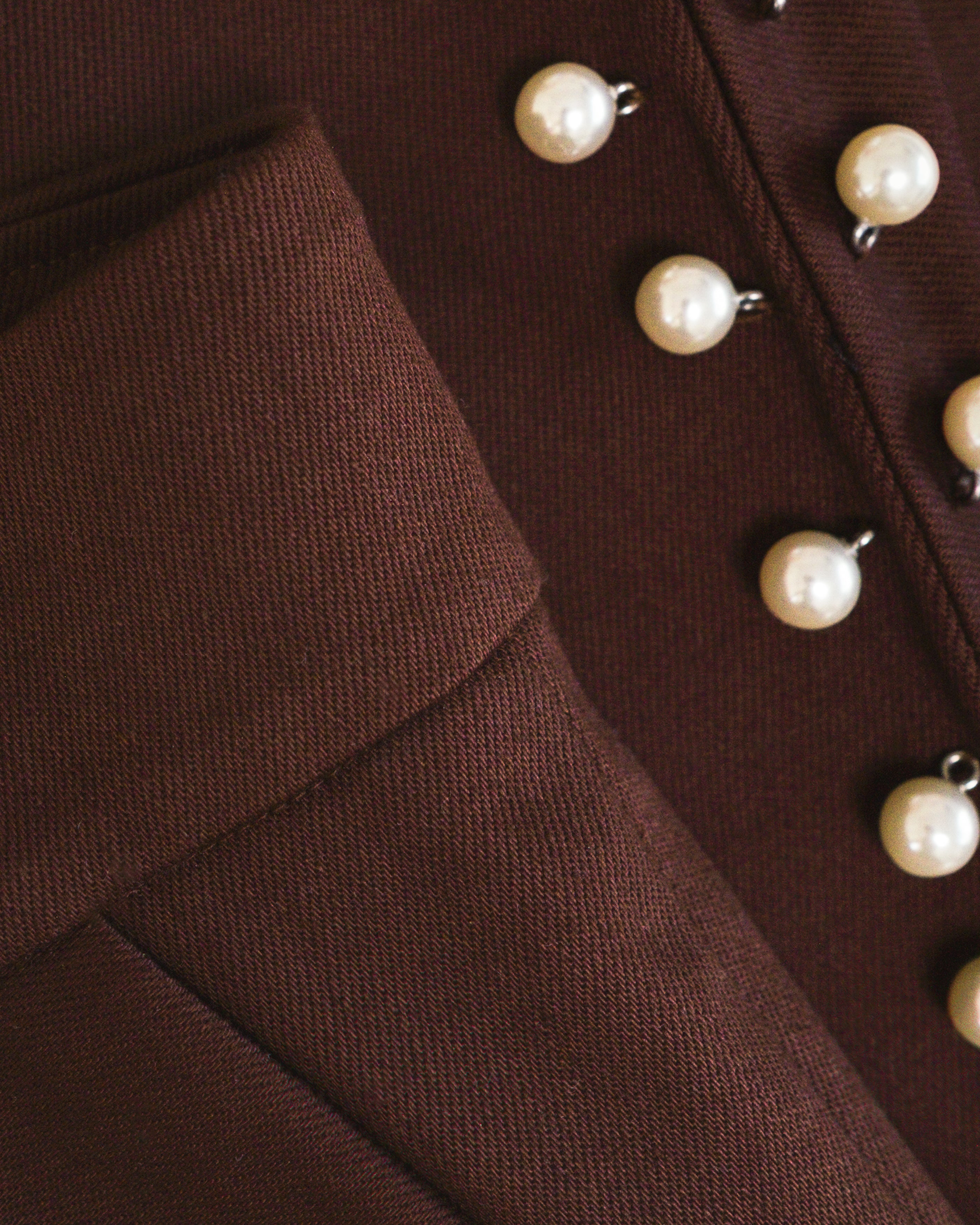 Brown Pearl Trousers